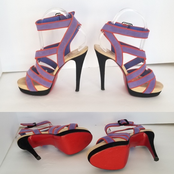 Christian Louboutin | Staratata Suede Sandals - Picture 1 of 8